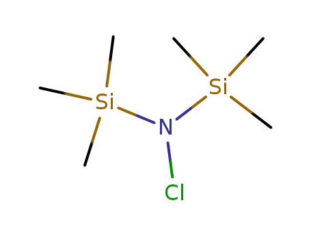 Molecular Structure of 4148-01-0 (Silanamine, N-chloro-1,1,1-trimethyl-N-(trimethylsilyl)-)