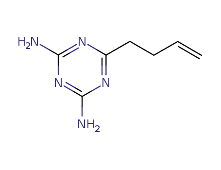 Molecular Structure of 15821-36-0 (6-(but-3-en-1-yl)-1,3,5-triazine-2,4-diamine)
