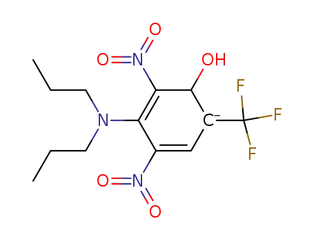 Molecular Structure of 72283-22-8 (C<sub>13</sub>H<sub>17</sub>F<sub>3</sub>N<sub>3</sub>O<sub>5</sub><sup>(1-)</sup>)