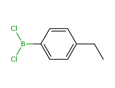 Molecular Structure of 4250-50-4 ((4-ethylphenyl)dichloroborane)