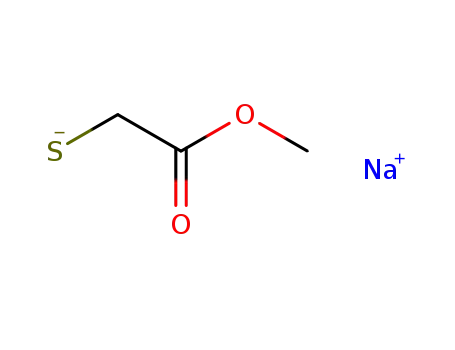 Acetic acid, mercapto-, methyl ester, sodium salt