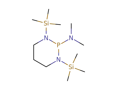 Molecular Structure of 113107-35-0 (1,3,2-Diazaphosphorin-2(1H)-amine,
tetrahydro-N,N-dimethyl-1,3-bis(trimethylsilyl)-)
