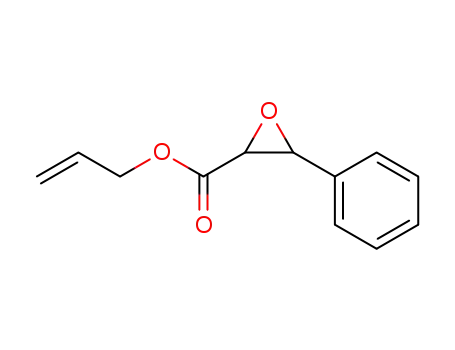 Molecular Structure of 15817-15-9 (allyl 3-phenyloxirane-2-carboxylate)