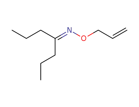 4-Heptanone, O-2-propen-1-yloxime