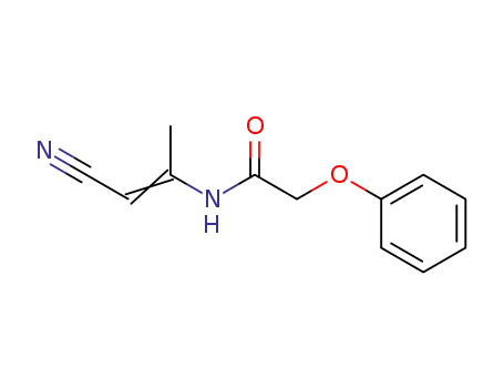 phenoxy-acetic acid-(2-cyano-1-methyl-vinylamide)