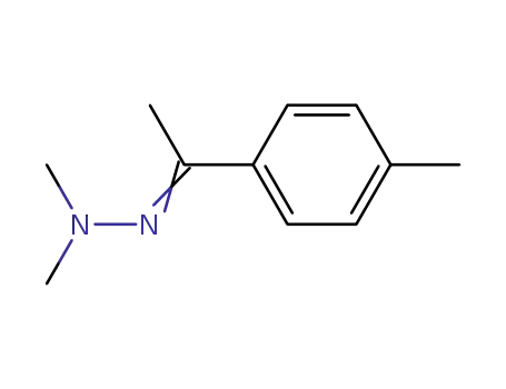 Molecular Structure of 5757-88-0 (1,1-dimethyl-2-[1-(4-methylphenyl)ethylidene]hydrazine)