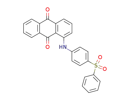 9,10-Anthracenedione, 1-[[4-(phenylsulfonyl)phenyl]amino]-