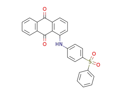 1-[4-(フェニルスルホニル)アニリノ]-9,10-アントラセンジオン
