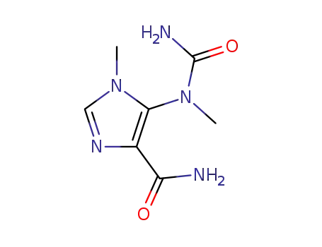 1-methyl-5-(1-methyl-ureido)-1<i>H</i>-imidazole-4-carboxylic acid amide