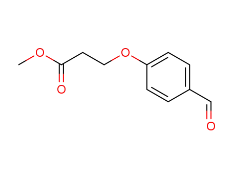 Propanoic acid, 3-(4-formylphenoxy)-, methyl ester