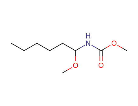 Carbamic acid, (1-methoxyhexyl)-, methyl ester