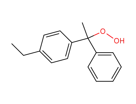 1-(4-ethyl-phenyl)-1-phenyl-ethyl hydroperoxide