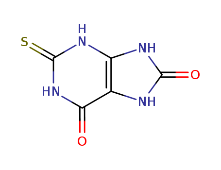 2-mercaptopurine-6,8-diol