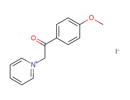 Molecular Structure of 7596-36-3 (1-[2-(4-METHOXYPHENYL)-2-OXOETHYL]PYRIDINIUM IODIDE)
