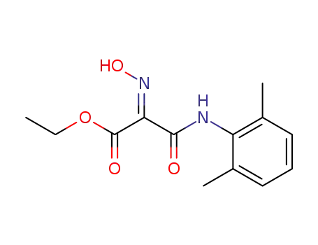<i>N</i>-(2,6-dimethyl-phenyl)-2-hydroxyimino-malonamic acid ethyl ester