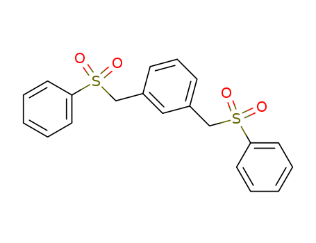 Benzene, 1,3-bis[(phenylsulfonyl)methyl]-
