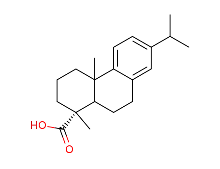 Molecular Structure of 112989-11-4 (7-Isopropyl-1,4a-dimethyl-1,2,3,4,4a,9,10,10a-octahydro-1-phenanthrenecarboxylic acid)