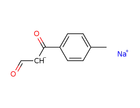 Molecular Structure of 53073-02-2 (sodium salt of p-toluoylacetaldehyde)