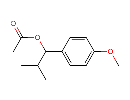 Benzenemethanol, 4-methoxy-a-(1-methylethyl)-, acetate
