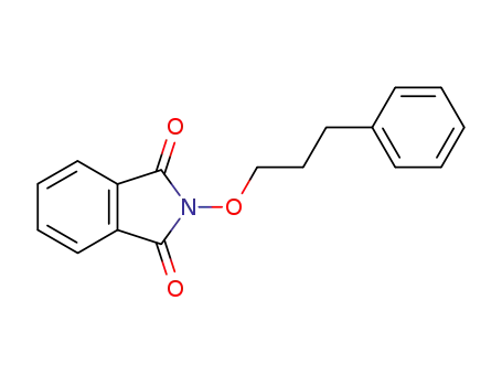 Molecular Structure of 160725-45-1 (1H-Isoindole-1,3(2H)-dione, 2-(3-phenylpropoxy)-)