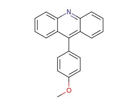 Molecular Structure of 21164-57-8 (9-(4-methoxyphenyl)acridine)