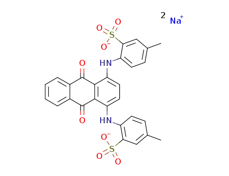 Molecular Structure of 4403-90-1 (Acid Green 25)
