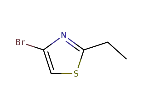 Molecular Structure of 120258-27-7 (4-Bromo-2-ethylthiazole)