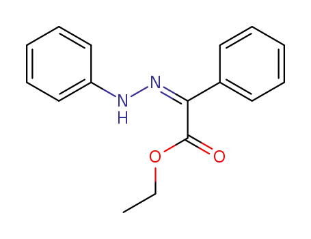 Molecular Structure of 52328-57-1 (ethyl α-(Z-phenylhydrazono)benzeneacetate)