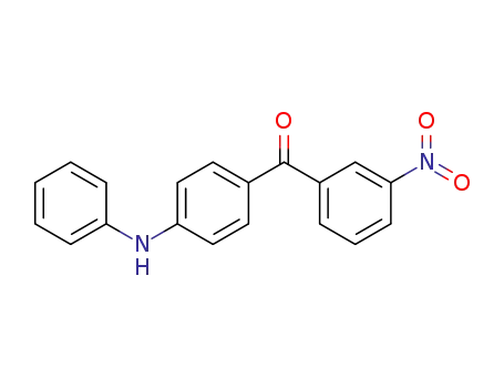 Molecular Structure of 126762-87-6 ((3-Nitro-phenyl)-(4-phenylamino-phenyl)-methanone)