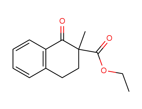 2-Naphthalenecarboxylic acid, 1,2,3,4-tetrahydro-2-methyl-1-oxo-, ethyl
ester