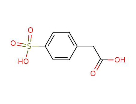 Molecular Structure of 153661-28-0 ((4-sulfo-phenyl)-acetic acid)