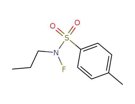 Molecular Structure of 113845-16-2 (N-fluoro-N-propyl-p-toluenesulfonamide)