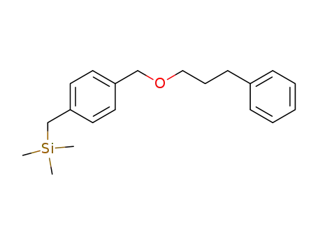 Silane, trimethyl[[4-[(3-phenylpropoxy)methyl]phenyl]methyl]-