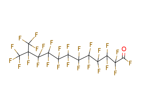 2,2,3,3,4,4,5,5,6,6,7,7,8,8,9,9,10,10,11,12,12,12-docosafluoro-11-(trifluoromethyl)dodecanoyl fluoride