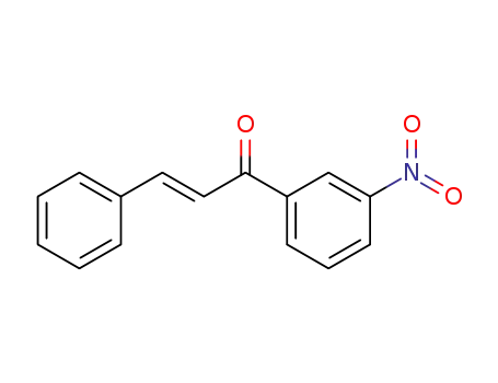 Molecular Structure of 20668-00-2 (2-Propen-1-one, 1-(3-nitrophenyl)-3-phenyl-, (2E)-)