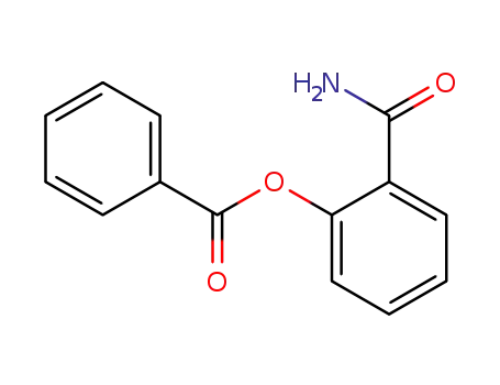 Molecular Structure of 13316-79-5 (O-Benzoylsalicylamide)