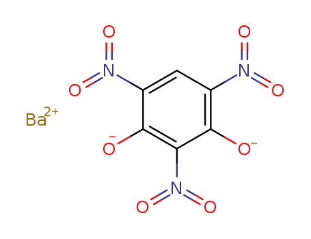 1,3-Benzenediol,2,4,6-trinitro-, barium salt (1:1)