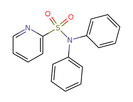 Molecular Structure of 370839-63-7 (N,N-diphenylpyridine-2-sulfonamide)