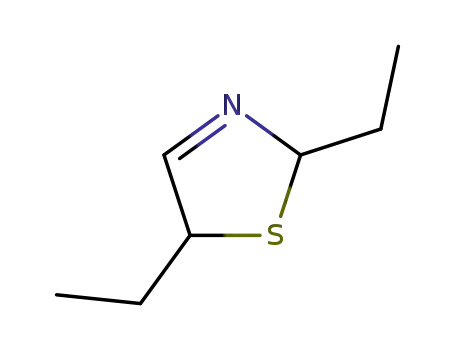 Molecular Structure of 108284-83-9 (2,5-Diethyl-3-thiazoline)