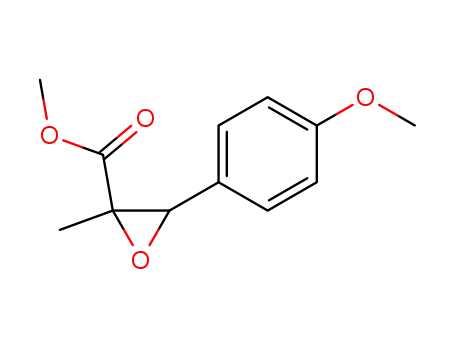 Molecular Structure of 92119-04-5 (Oxiranecarboxylic acid, 3-(4-methoxyphenyl)-2-methyl-, methyl ester)