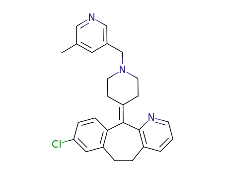 Molecular Structure of 158876-82-5 (Rupatadine fumarate)