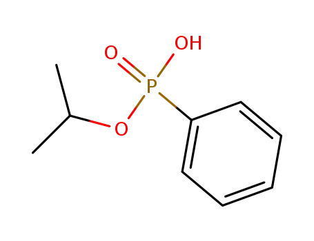 Molecular Structure of 7670-94-2 (Phosphonic acid, phenyl-, mono(1-methylethyl) ester)