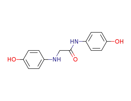 Molecular Structure of 83051-82-5 (<i>N</i>-(4-hydroxy-phenyl)-glycine-(4-hydroxy-anilide))