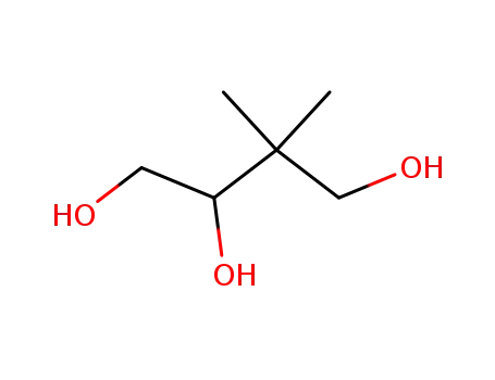 Molecular Structure of 15833-80-4 (3,3-dimethylbutane-1,2,4-triol)