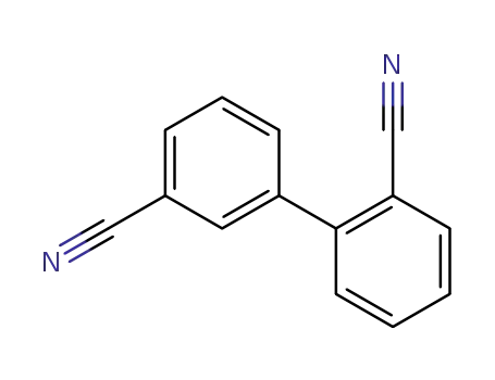 Molecular Structure of 42289-51-0 (3-(2-cyanophenyl)benzonitrile)