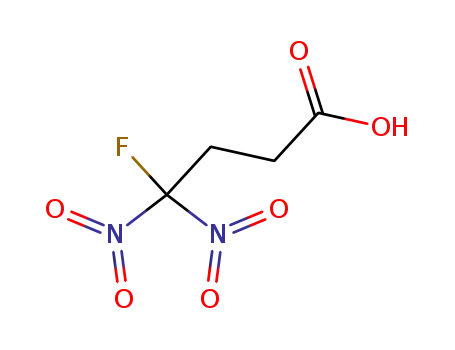 Molecular Structure of 15895-15-5 (4-fluoro-4,4-dinitrobutanoic acid)