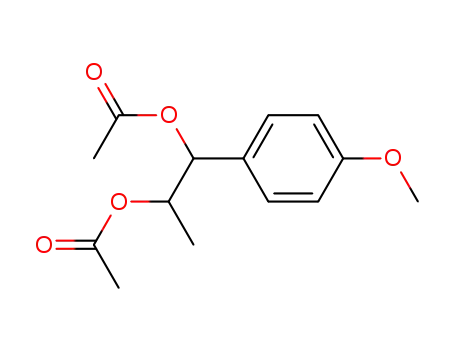 1,2-diacetoxy-1-(4-methoxy-phenyl)-propane