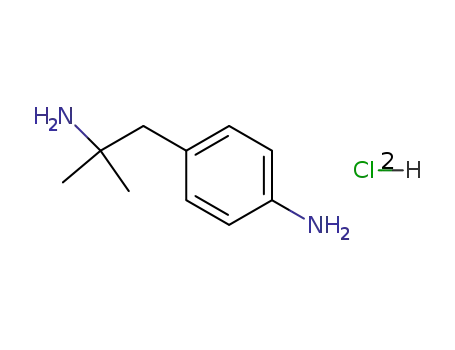 1-(p-aminophenyl)-2-methyl-2-propylamine dihydrochloride