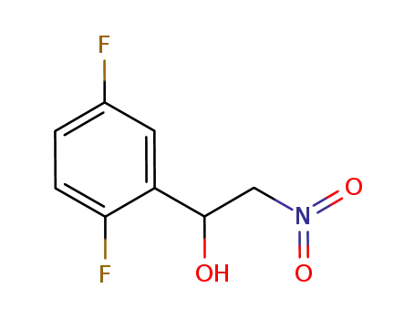 Molecular Structure of 951127-26-7 (1-(2,5-difluorophenyl)-2-nitroethanol)