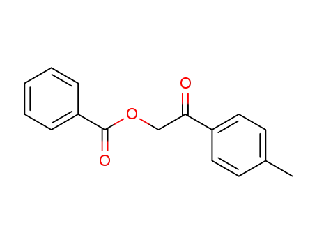 Molecular Structure of 65080-41-3 (Ethanone, 2-(benzoyloxy)-1-(4-methylphenyl)-)